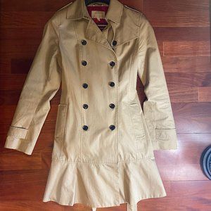 Women's Size Tall Medium Banana Republic Trench Coat